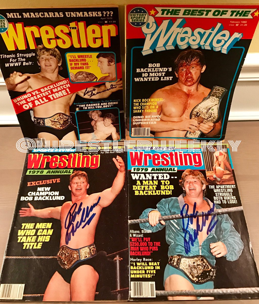 wrestlerweekly's tweet photo. WRESTLER WEEKLY #wwTuesdayTakeaway WHAT IS YOUR FAVORITE MEMORY OR MOMENT of #BobBacklund?! https://t.co/kvLQzZGxNZ