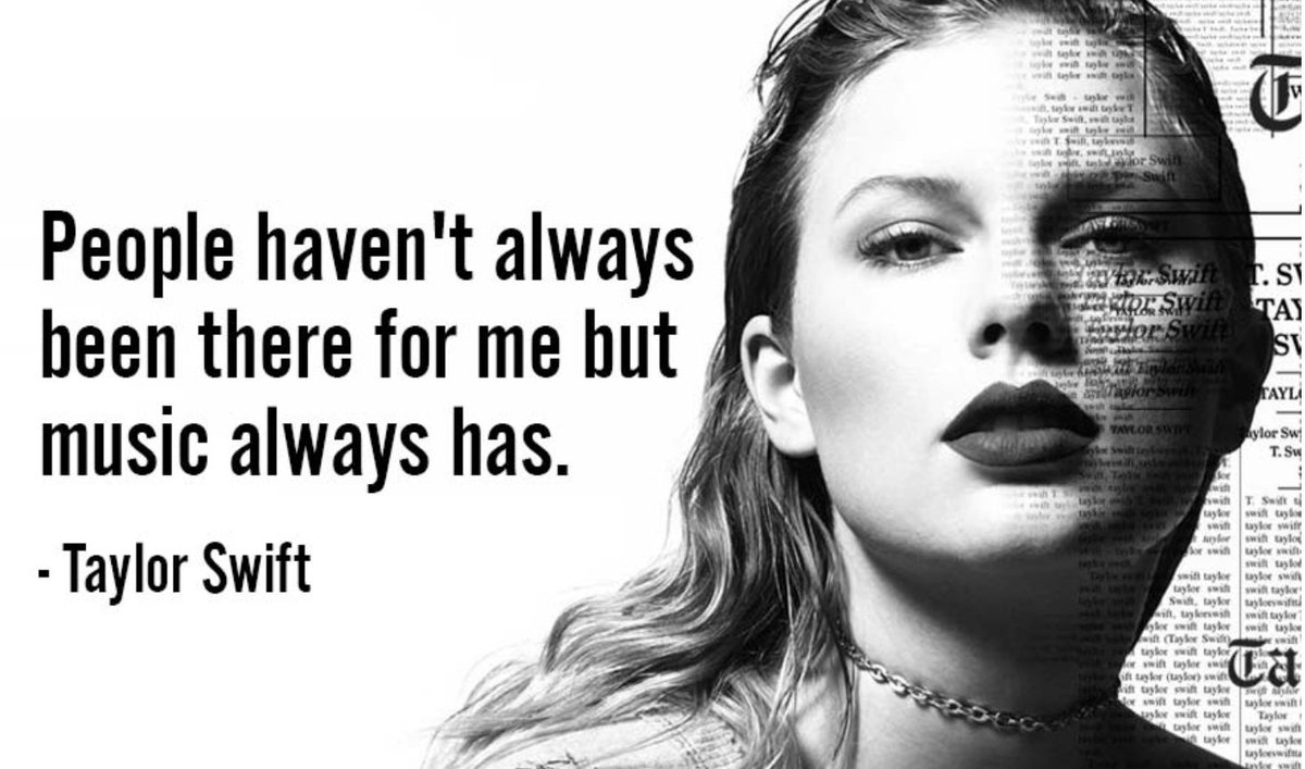 TinkSwift's tweet photo. Day 10: Favorite Quote.
"Just be yourself. There is no one better." But wow, there are sooo many more amazing quotes &amp; insights from Taylor... This could be a thread of hundreds and hundreds of examples of her wisdom, wit, and wonderfulness😍
#12DaysOfTaylor https://t.co/H7ko8wgKCL