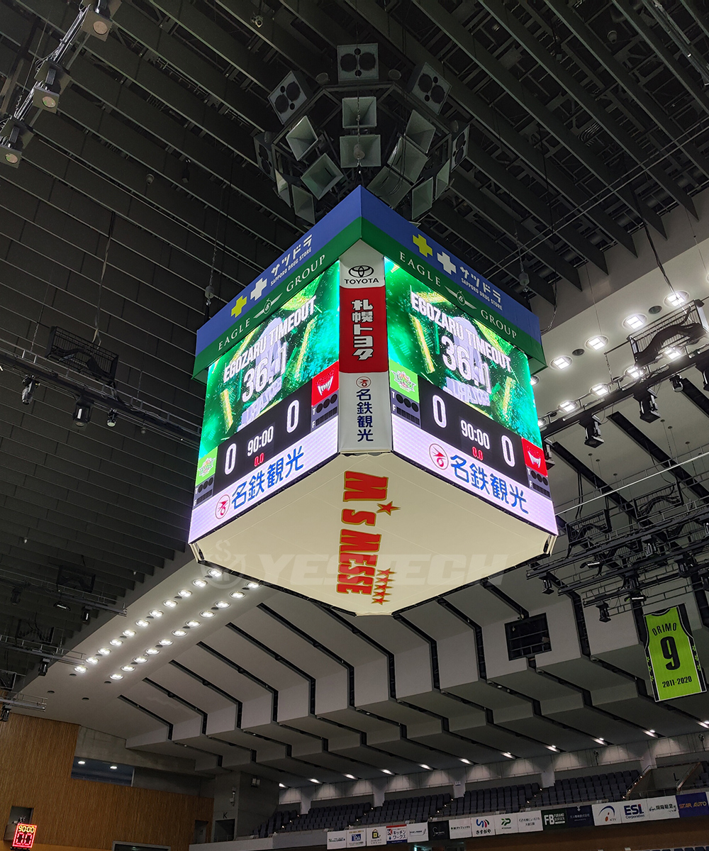 YESTECH_LED's tweet photo. Congratulations! 🥳
A giant LED cube has been installed in a stadium in Sapporo, Japan. The outstanding cube consists of four LED displays built from MG6S. It can display different content in every element, improving the whole matchday experience.
#LED #yestech #StadiumLED https://t.co/nNeE8cH7JM
