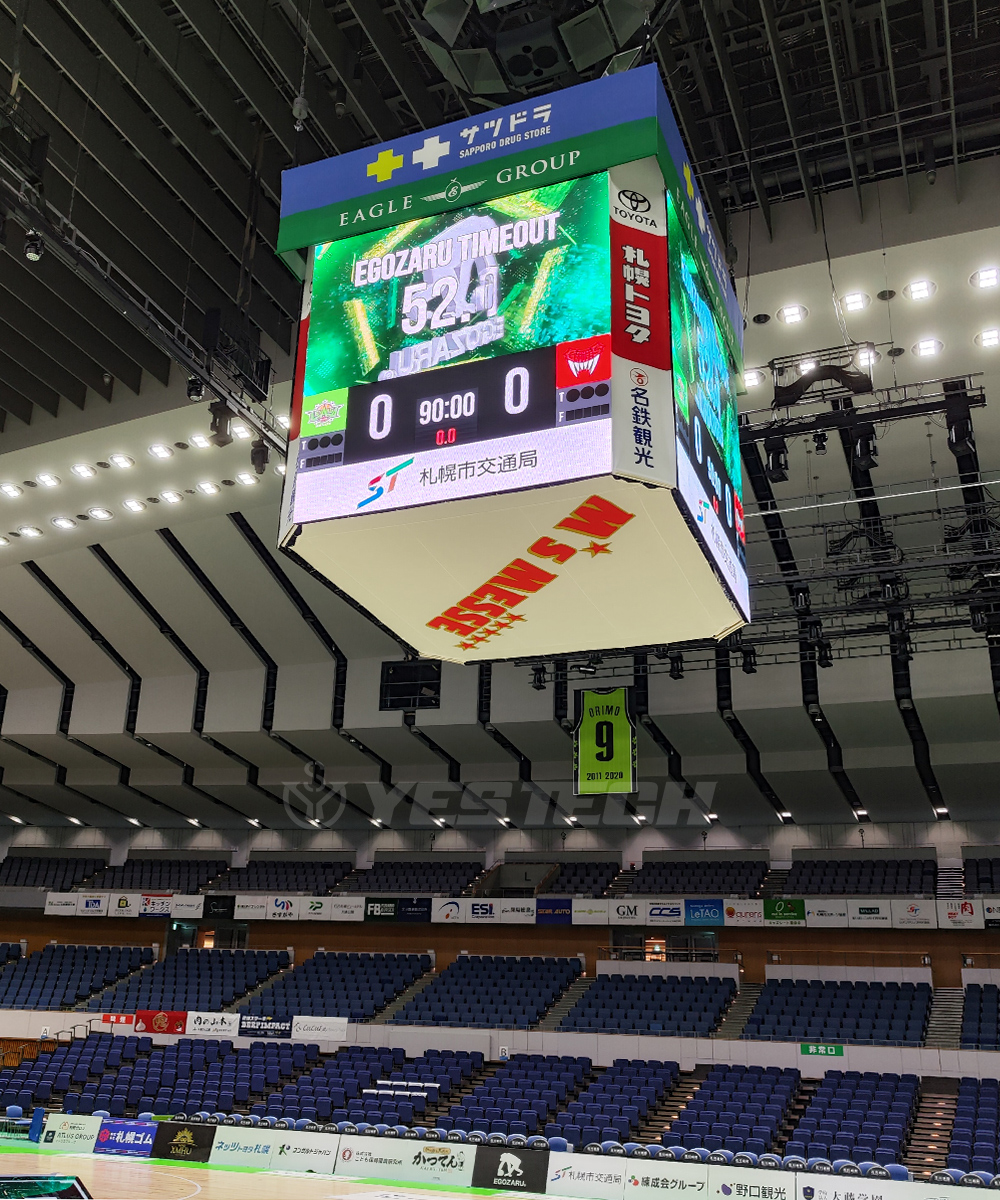 YESTECH_LED's tweet photo. Congratulations! 🥳
A giant LED cube has been installed in a stadium in Sapporo, Japan. The outstanding cube consists of four LED displays built from MG6S. It can display different content in every element, improving the whole matchday experience.
#LED #yestech #StadiumLED https://t.co/nNeE8cH7JM