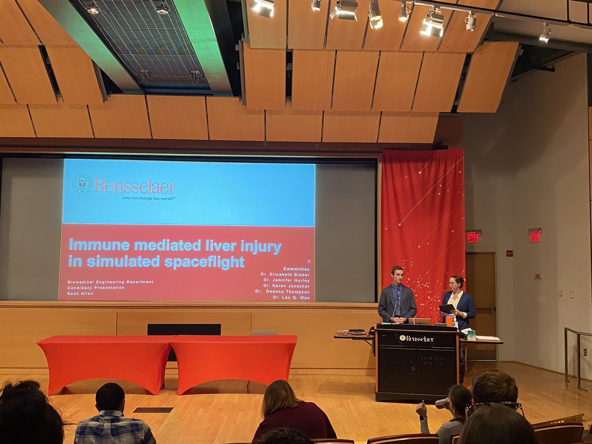 BlaberLab's tweet photo. Congratulations to @NoahAllenvt for passing his candidacy exam today! Excited to see more interesting results from this work. Great job Noah and thanks to the rest of the lab and Noah’s Committee for being so supportive! @rpi @RPI_BME https://t.co/Yf7c0wYVsl