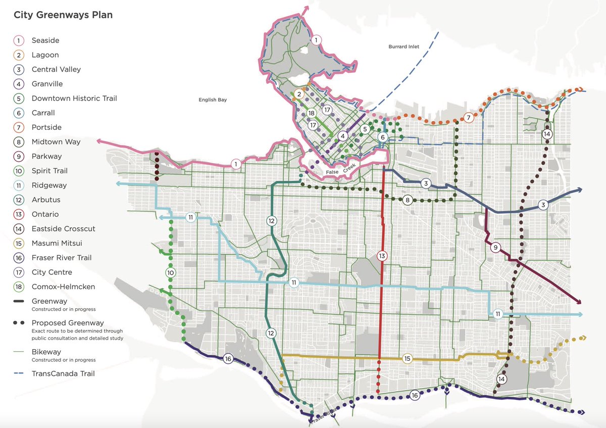 Lucyincanada's tweet photo. Today I rode along the route of the proposed #PortsideGreenway along the working harbour on the East Side. Vancouverโs Greenways map shows the Portside Greenway running from Main St to New Brighton Park. It also shows the Seaside Greenway, which ends at Canada Place + https://t.co/0Uv7qnG8qu