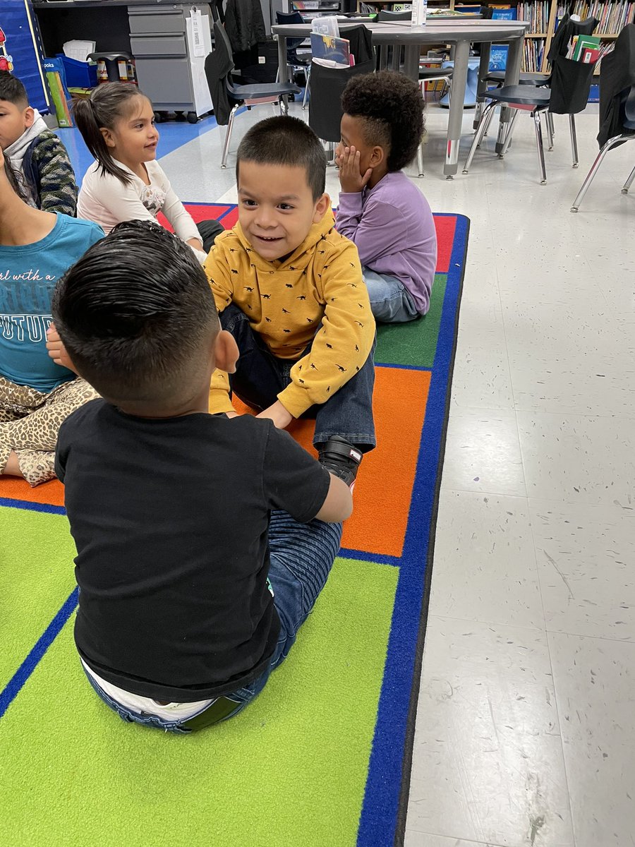 Morning meetings are so special to them.