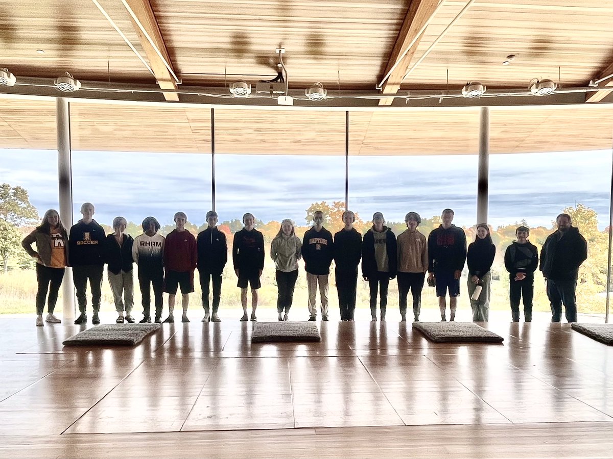 What a wonderful day was spent by RHAM Architectural &amp; Construction students learning about sustainable design at <a href="/GraceFarmsCT/">GraceFarmsCT</a>. Many thanks to the #rhameducationfoundation for the generous grant! #peaceandgrace #Sustainability