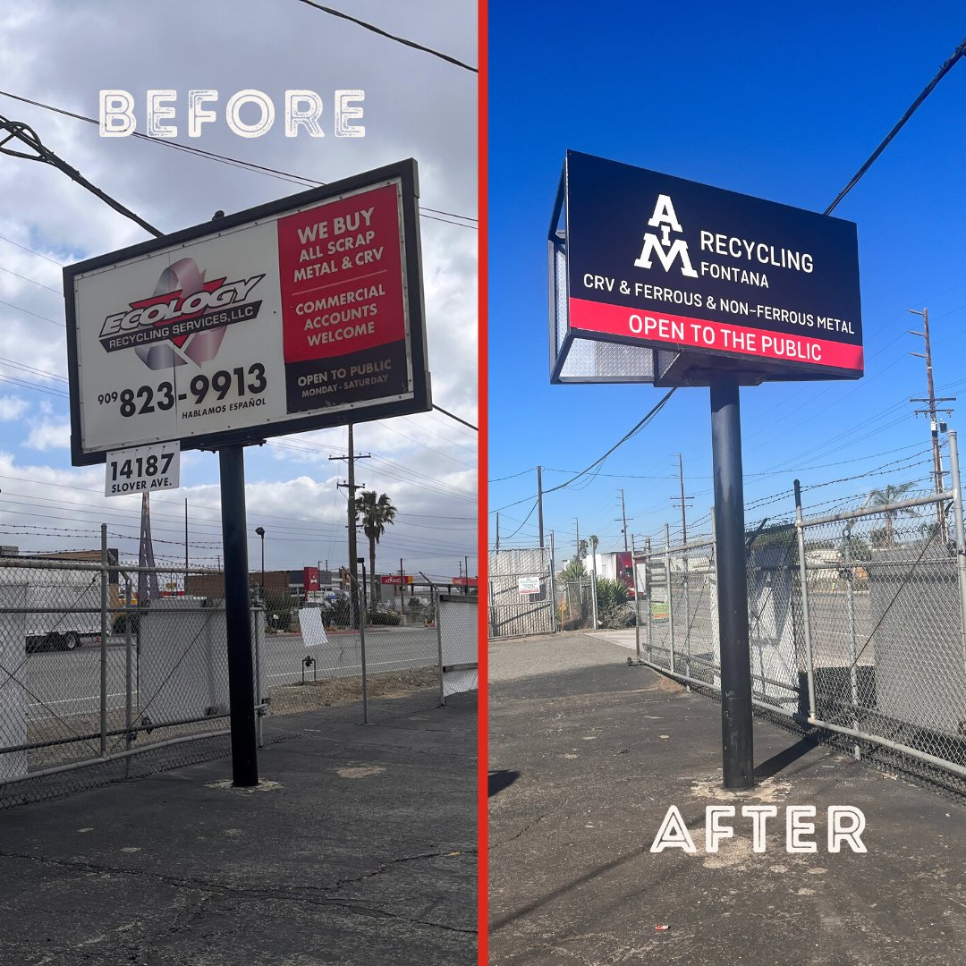 We have a new sign!🥳
Be sure to stop by and recycle with us as we celebrate all the recent updates at our location.

And a huge thank you to <a href="/Gatorwraps/">Gatorwraps</a>  for helping our vision come to life!