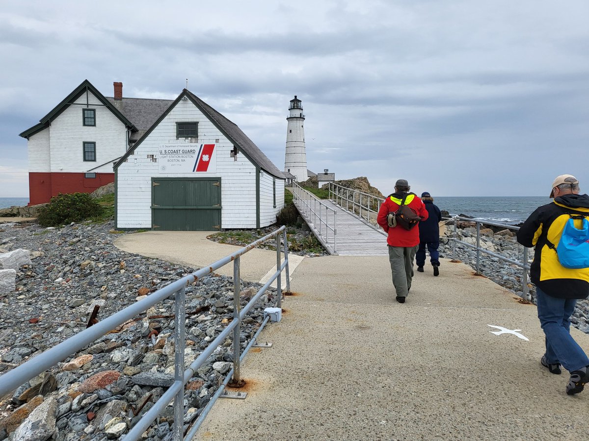 Boston_Light's tweet image. A visit from longtime friends.