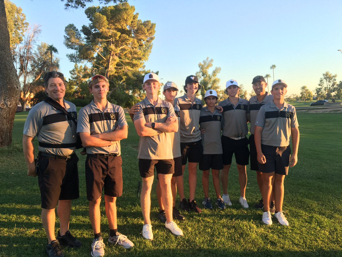 Congrats to our (4A) #4 ranked Boys Golf Team for capturing the <a href="/ScottsdaleUSD/">Scottsdale Unified School District</a> Team Championship today at McCormick Ranch. The #Cats shot a Team Total of 306 to edge Runners-up Chaparral by 4 shots.  

The #Cats were led by Individual Medalist Oscar Uribe (who shot a 71).