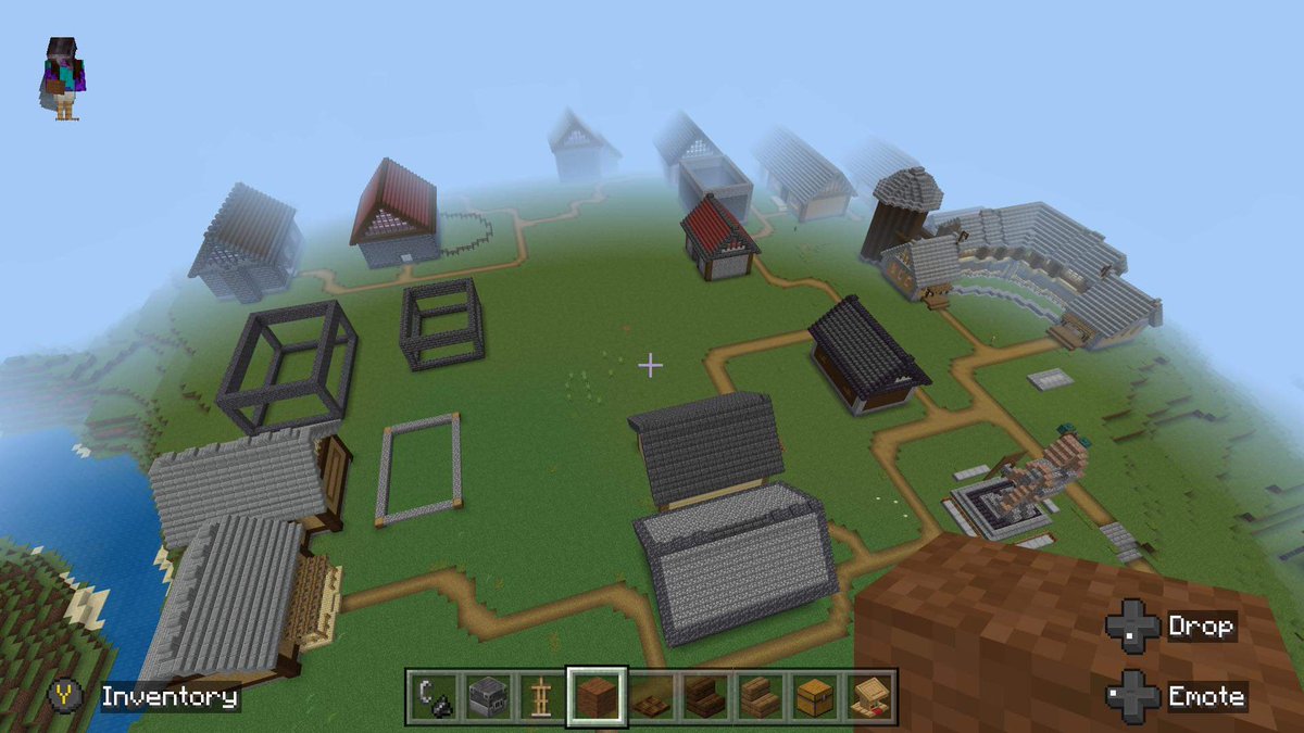 coolestpage424's tweet photo. The second village I work on it's more of a small city #harambe #crafting #minecraft #mcfun #minecraftxbox #bedrock #creative #Chad #potatos #coolestpage #coolest #fun #twitch #pocketedition #mumbo-jumbo #minecraftRULES #supercrafter #pirates #craftlife #gaming https://t.co/y96C3fpQfv