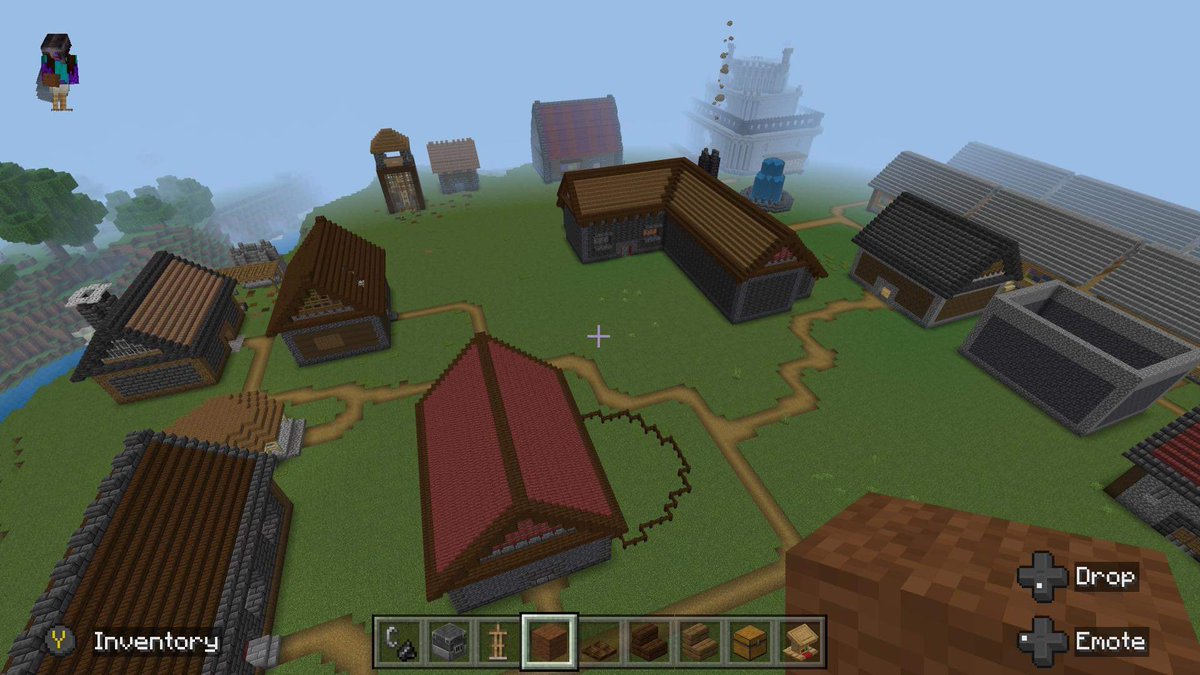 coolestpage424's tweet photo. The second village I work on it's more of a small city #harambe #crafting #minecraft #mcfun #minecraftxbox #bedrock #creative #Chad #potatos #coolestpage #coolest #fun #twitch #pocketedition #mumbo-jumbo #minecraftRULES #supercrafter #pirates #craftlife #gaming https://t.co/y96C3fpQfv
