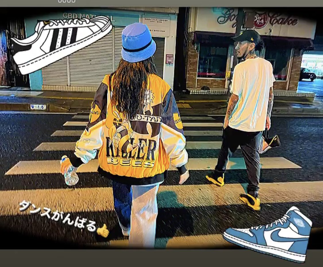 OkinawaUuuu's tweet photo. 友達の娘の成長が速い💦

いつの間にか、俺の洋服着れるぐらい大きくなってた。

Chalk Line×Wu-tangのジャケ着けてたんだけど、カッコイイって言ってたからその場であげちゃった😂

可愛すぎるんだよな。

ダンスで食えるよーになるまで諦めないって話も出来たし、寒くて風邪ひいた🤧 https://t.co/NC9l6OLd8Y