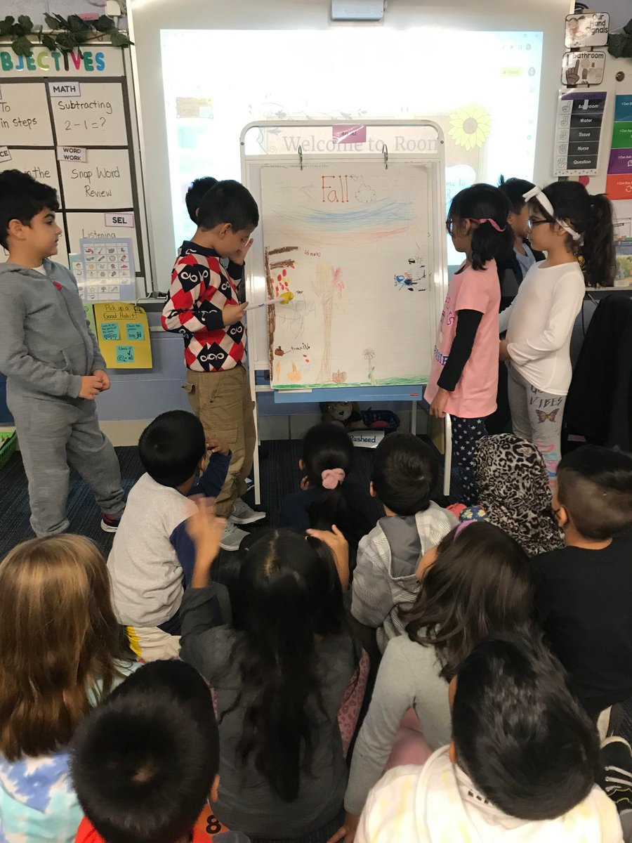 First Graders are exploring patterns in our sky. Check out how students created and presented posters about our 4 seasons! We love learning from our classmates! #TogetherWeCan #MarkTwainD63 <a href="/EllianEydis/">Ellian Eydis</a> <a href="/sussman_howard/">Howard Sussman</a>