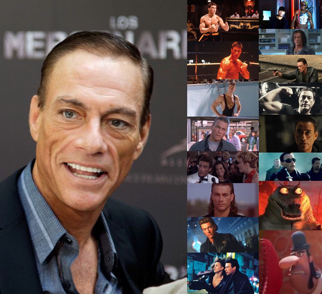 Happy 62nd Birthday to Jean-Claude Van Damme! 