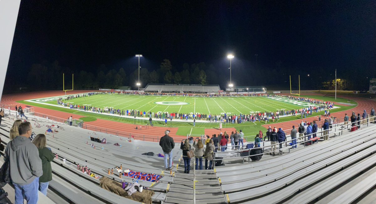 FCAgwilson's tweet photo. Oh what a night! Love it when God shows Himself like this. 750+ attended tonight’s FCA Fields of Faith event. Gr8 job by volunteers Margaret Pangle, Riki Massey, Holly Ackley, &amp; Greenbrier coaches Bryce Massey, Shane Pangle, &amp; Steve Ackley were also instrumental! #GAFCA #FCA #FOF https://t.co/fJbSxUGFeK