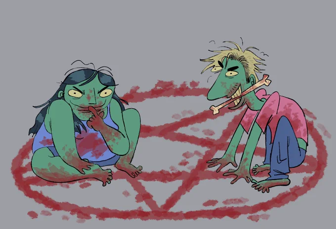 fred and mandy dabble in the occult 