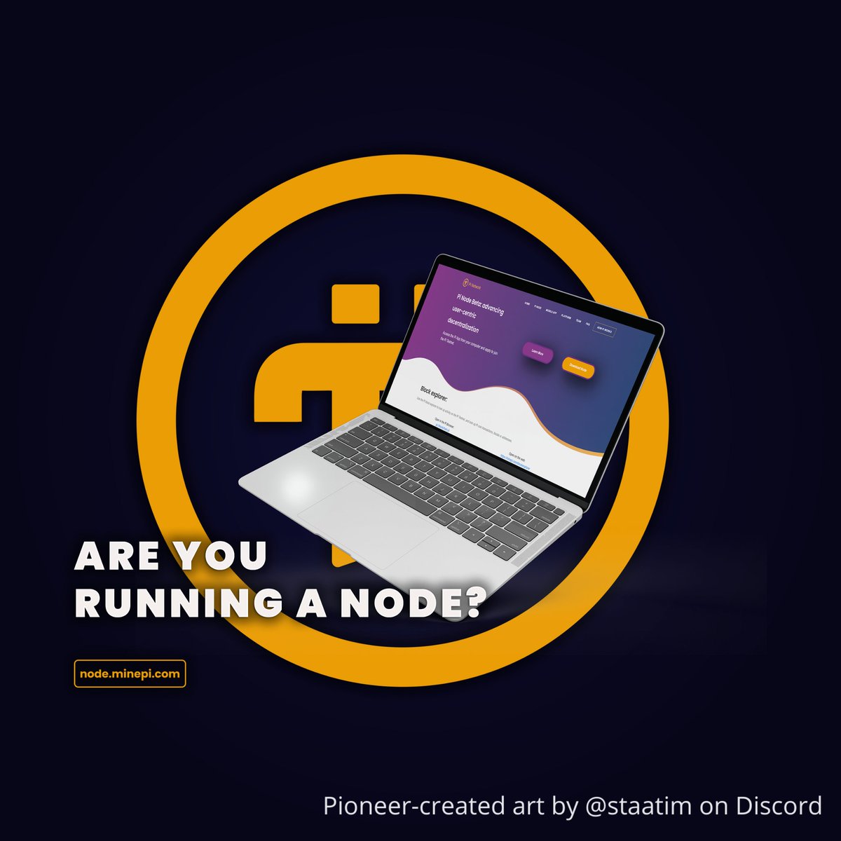 Are you running a node? :)
