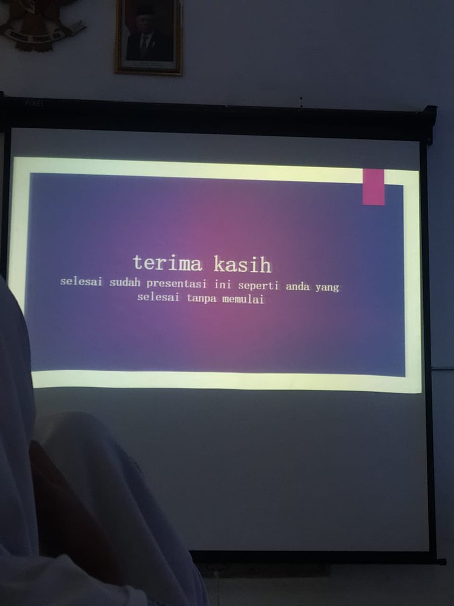 MEME SLIDE TERAKHIR PRESENTASI

A thread