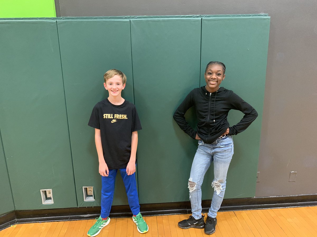 Bridger PE is proud to announce our first PE students of the week Shi’lah Sykes and Will Dickerson. They always  show great effort and cooperate with their classmates. They are very competitive in our daily activities. <a href="/ISDSchools/">Independence School District</a>