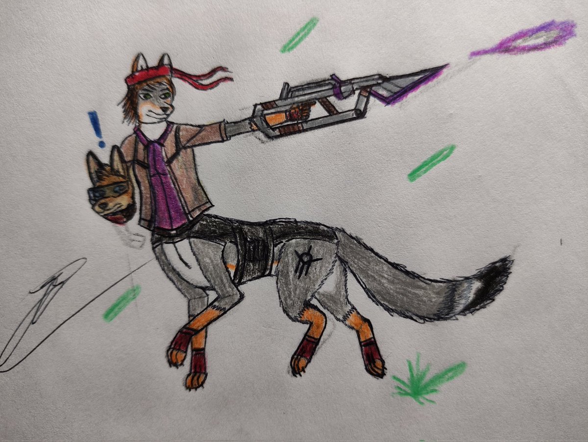 JarrenFoxtaur's tweet photo. Ooof.... Mayra saved my life but apparently I have to wear a safety on my neck more often so I don't lose my head in these situations o~o
#fox #foxtaur #taur #centaur #furry #furrytaur #alien #hybrid #headless #head #dullahan #modular #bodiless #furryart #scifi #combat #anthroart https://t.co/WNksQZfXDG