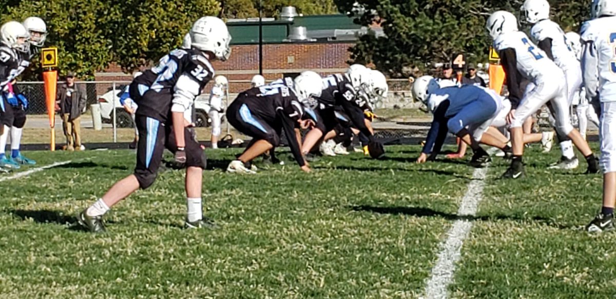 OMSKnights's tweet photo. Great win for the Knights today!  Awesome effort by both teams. Perfect afternoon for football 🏈💙. https://t.co/jkDHJiSIAW