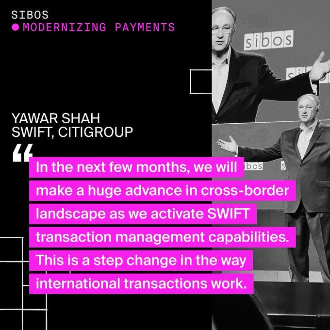 DeepObiects's tweet photo. Swift’s coming transaction management capabilities represent a step change for international transactions, Swift Chair Yawar Shah tells Sibos 2022. Visit https://t.co/t0dOO1VeCL. #aerialviewbites #sibos #aerialview #futureofpayments https://t.co/MoaM3oS6Fu