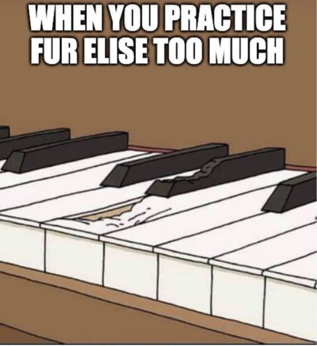 playinglesshurt's tweet photo. #jokeoftheday Isn’t it time for a #Beethoven joke? #music #piano https://t.co/Deahqnq45u