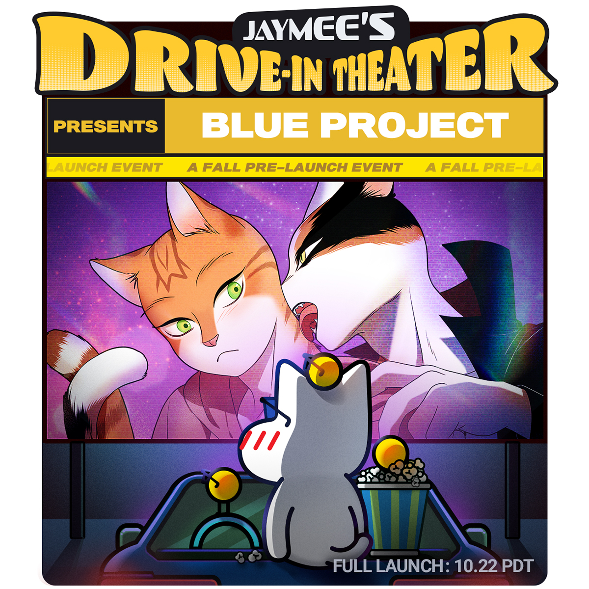 Don't miss our 💙Pre-Launch Event💙 😺Blue Project😻 👉🔗 bit.ly/tw_blueproject… 🥇VIPs: 【＋１２０】 Bonus Coins ✨Non-VIPs: 【＋９０】 Bonus Coins 📅Launch: 10/22 (PDT) ⏰Event Period: ~10/22 5:00 (PDT) #NewBL #prelaunchevent #lezhincomics #Boyslove #BlueProject #Cat