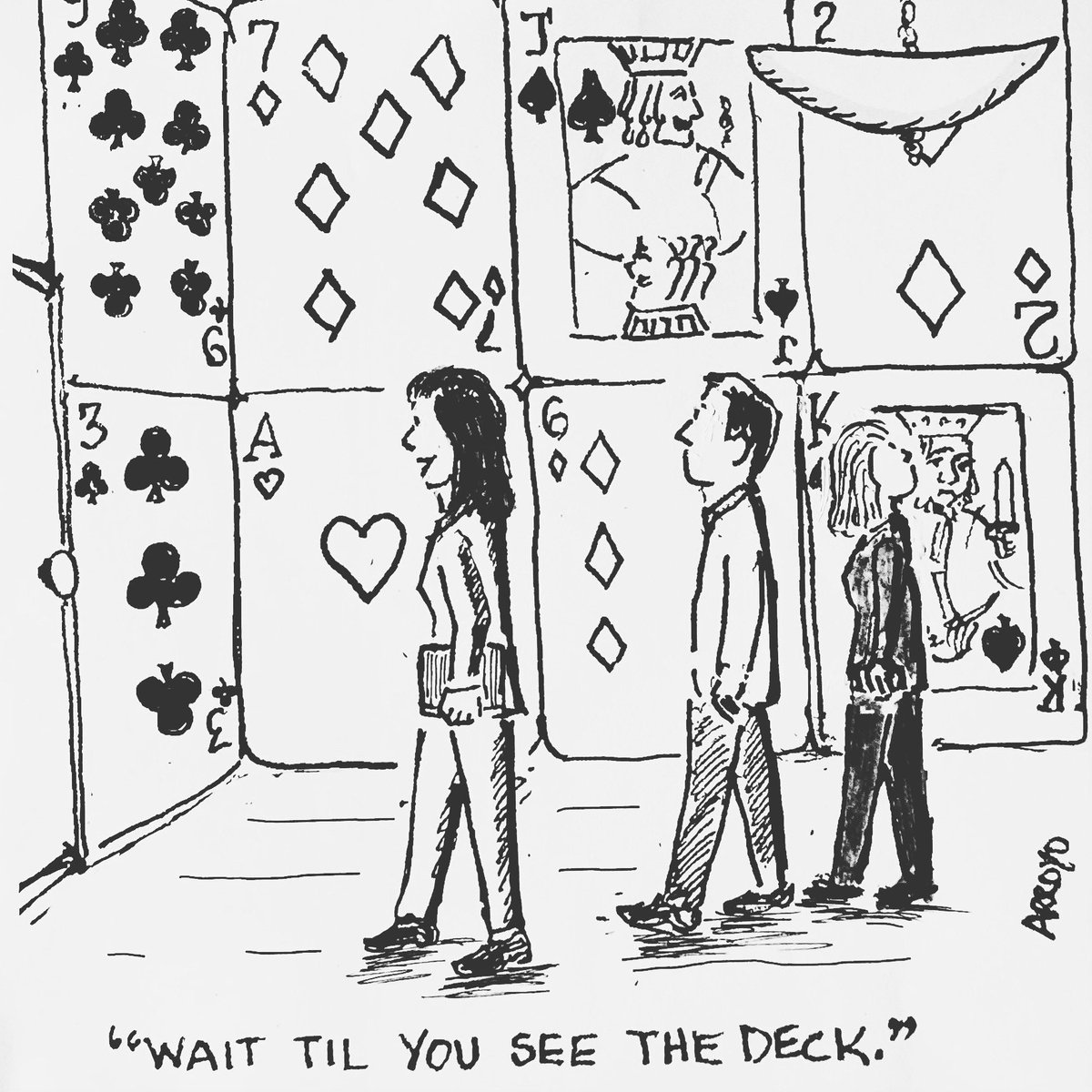 Rough drawing but I like the joke.