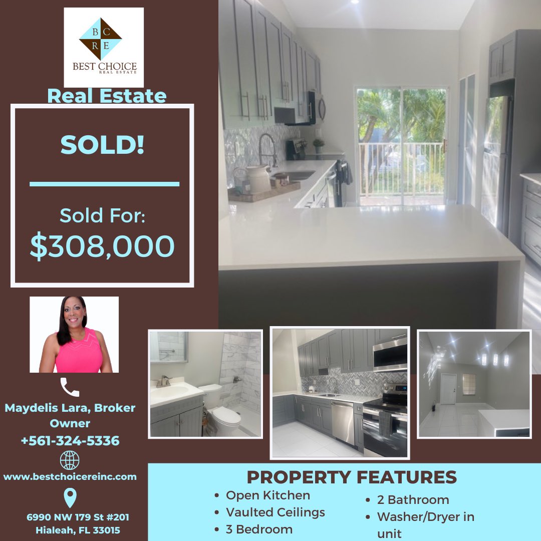 LaraMaydelis's tweet photo. These beauty’s Sold!! #sold #bestchoiceteam #bestchoiceteamsells #anothersold https://t.co/i576GWsihi
