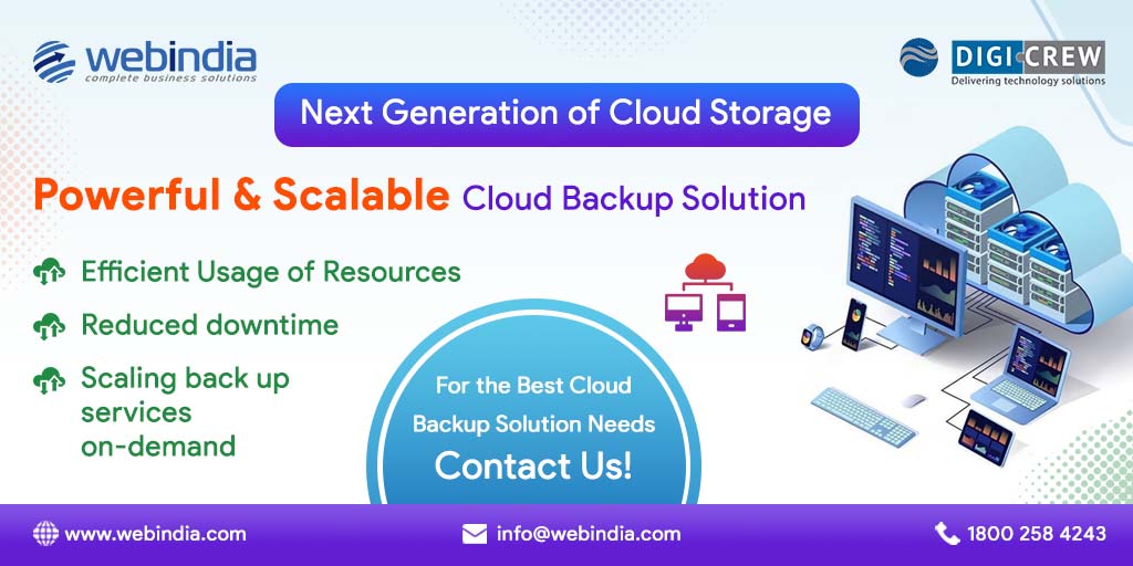 webindiaservice's tweet image. We Safeguard your Data with  Enterprise security, Object immutability,Authentication and Encryption.
#cloudbackup  #cloudbackupsolutions #cloudbackupsolution #cloudbackupservice #cloudbackupservices #cloudhosting #cloudsolutions #cloudsolution #webindia #digicrew