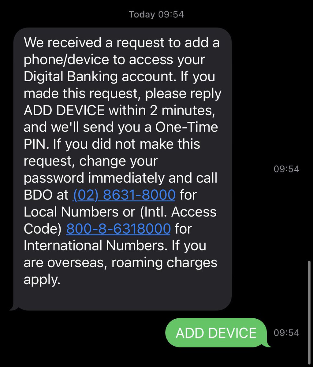 zoulfrae's tweet photo. Sobrang hirap mag-activate ng new device, BDO UNIBANK. What have the ancient monkeys in your IT department been doing in the past year? Happening since January. Even got a “sorry we didn’t receive your reply” when I did in the same minute. #BDObulok #BDOunibank #BancoDeOro https://t.co/ILHBLyCWoW