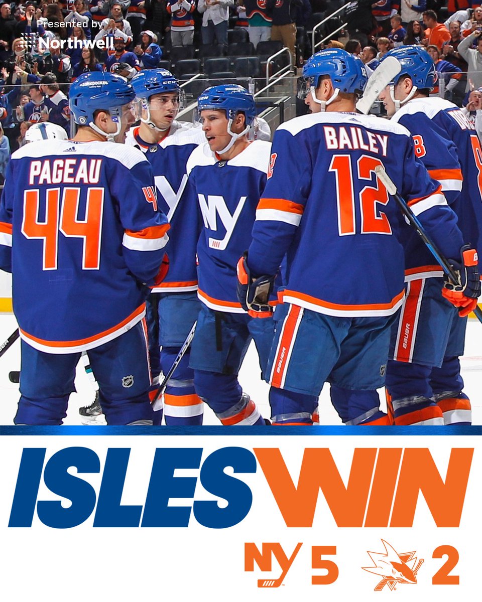 NYIslanders's tweet photo. #Isles Win! https://t.co/tgPrfquBa1