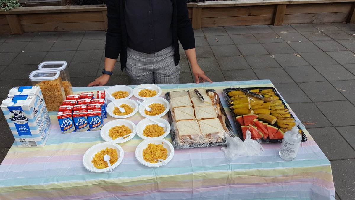 Children were so appreciative of having a healthy breakfast at school this morning. They enjoyed eating with their friends and I enjoyed serving them. Breakfast Club <a href="/AuburnNthPS/">Auburn North PS</a>
