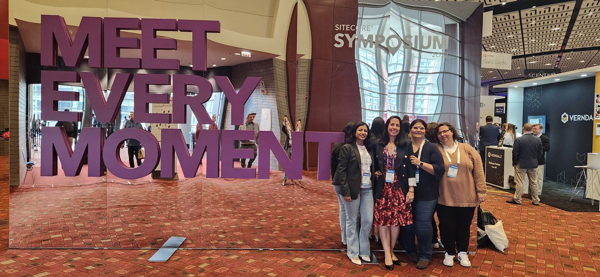 How did I get so blessed to call these brilliant technical women my colleagues??? <a href="/Sitecore/">Sitecore</a> is lucky to have them as MVPs as well! #SitecoreSYM <a href="/VerndaleTweets/">Verndale</a>