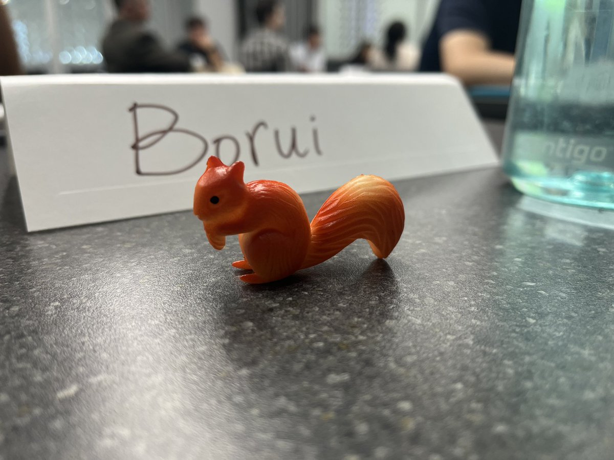 ling_borui's tweet photo. I was asked an interesting question today - describe your NLP work by relating to a squirrel 😀 https://t.co/CsJbvmYjjs