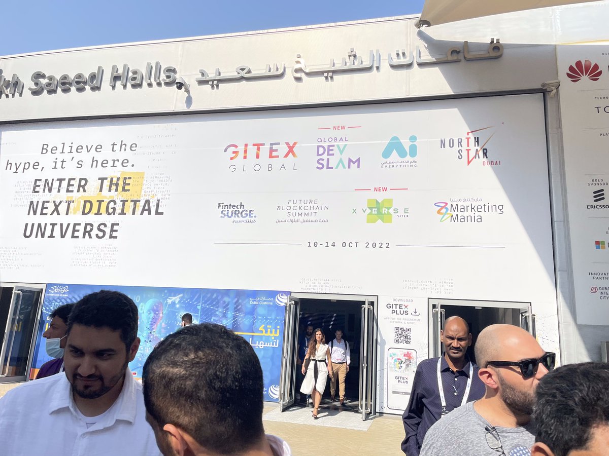 Wow, did we have a spectacular time at #GITEXGlobal2022!

It is always great to connect with our clients and partners in person, while also showcasing our transformative speech technology solutions to new prospects.

#GITEXGlobal #ThankYou #SpeechTech #AI