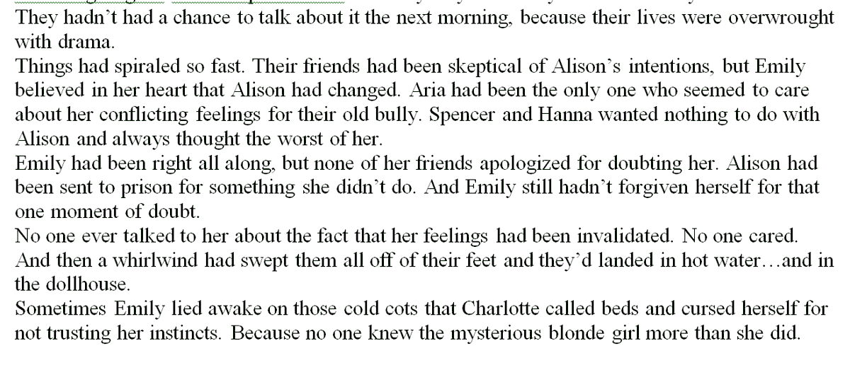 ForeverW_outHim's tweet photo. I'm not getting attached. Not at all. Because when I do I just disappoint me. So I'm just in La-la land writing/editing for me right now.

#Emison 
#NewfanFic
#shortstory 
#SeasonsofLove https://t.co/MONGExAffk