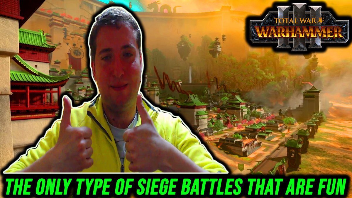 BroskyMighty's tweet photo. Castle Sieges Like These Is What Makes Me Excited And I Want To Improve ... https://t.co/EdOkW40s9K via @YouTube 

I'm glad that in the patch 2.2 we finally can fully focus only on big sieges, like this one.

#TotalWarWARHAMMERIII #MightyBrosky #TotalWarWARHAMMERIIIsieges https://t.co/aEzeD3mlx7
