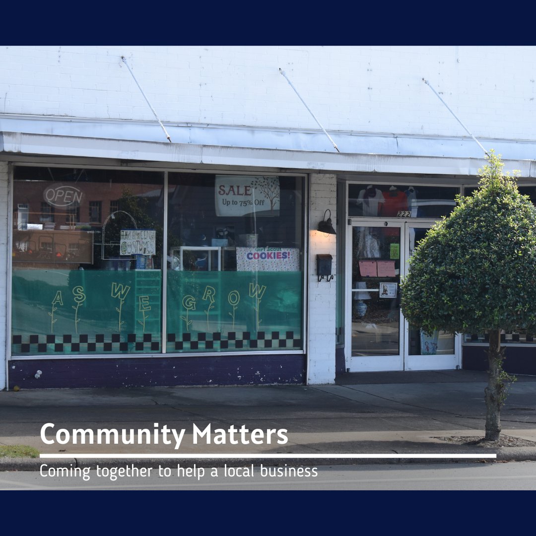 ChathamWeekly's tweet photo. As We Grow… Children's and Family Consignment is a locally owned small business and a staple in the Siler City community. Owner Rita Marley-McKenzie provides customers a wide selection of much needed items including furniture, clothing, and even toiletries. https://t.co/2WO6AxMoAc