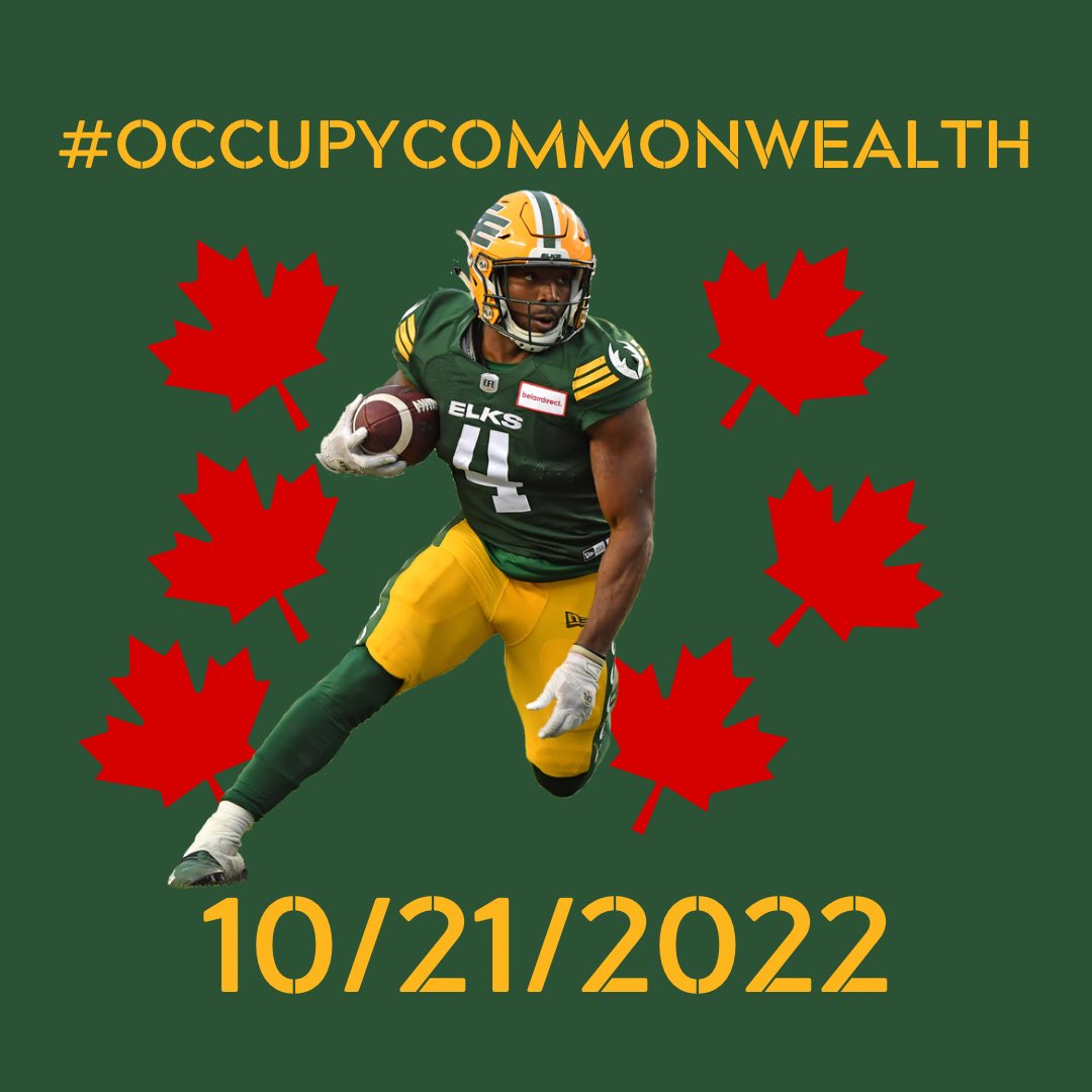 The_Big_P's tweet photo. Hey #GoElks fans, let’s #OccupyCommonwealth one last time this Friday! Let this be the loudest game of the season! We have enough fans in #Edmonton, let’s fill the stands! It also happens to be Canadian Armed Forces Appreciation Night! I know where I’ll be… #ViewsFromB2 https://t.co/XBtbtSOI6V
