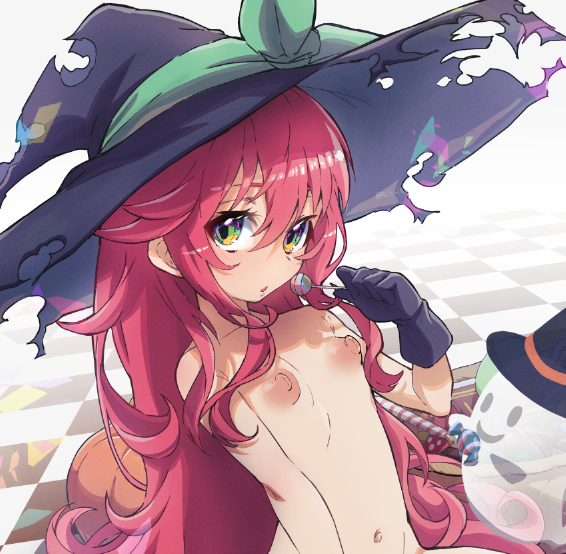 うちの子のデカ乳首とデカ乳輪差分を作れるのは親の特権…( ˘ᾥ˘ ) 