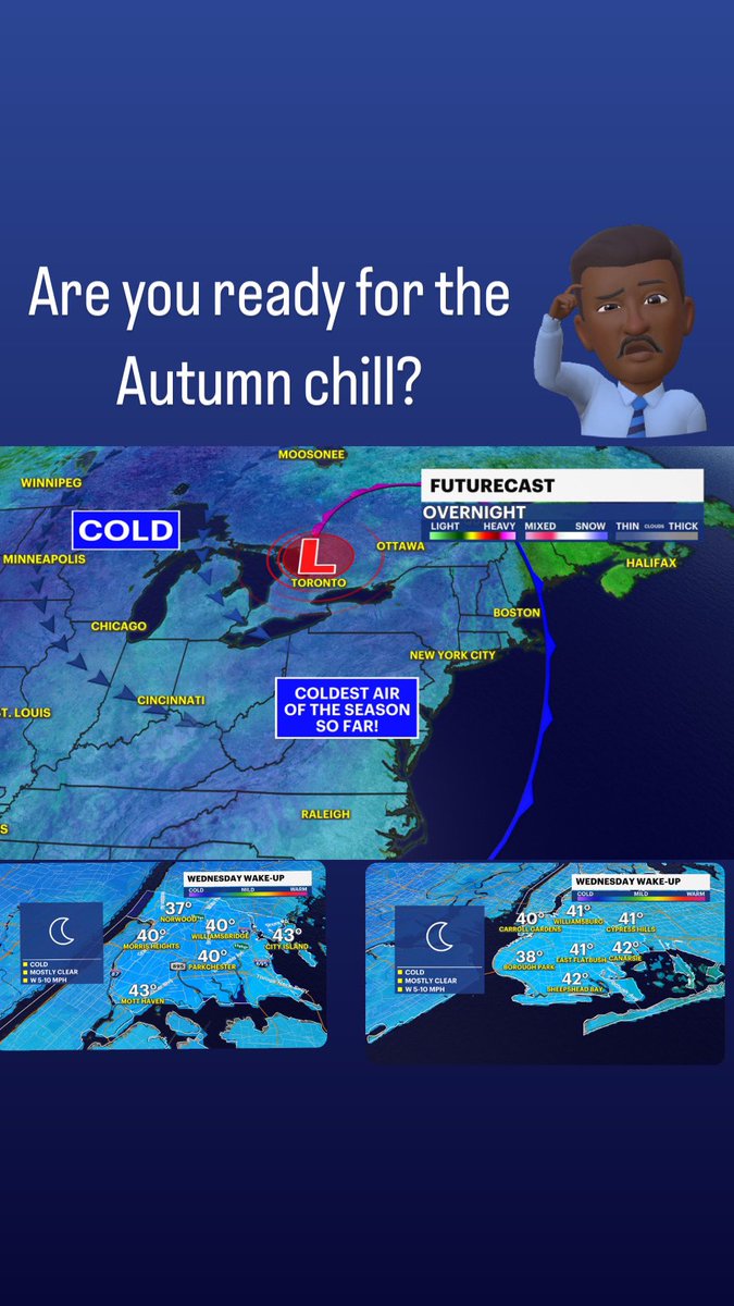 #n12stormwatchers #news12 #news12bx #news12bk #nycweather #fallchill #autumnchill