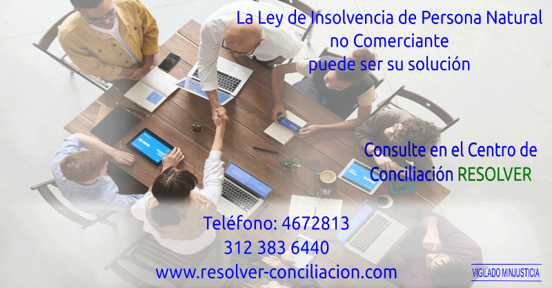 FunResolver's tweet photo. Ley de Insolvencia de Persona Natural no Comerciante