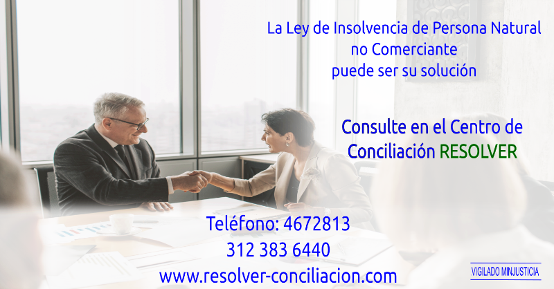 FunResolver's tweet photo. Ley de Insolvencia de Persona Natural no Comerciante