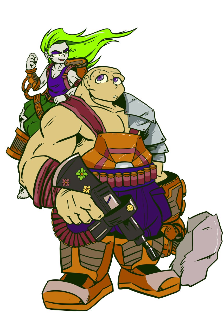 UnluckyRolls's tweet photo. @SunfloralChaos Also for consideration:

Sarah Creed, the gang leader of the Necromunda campaign run on this channel, who suffers from muscle dystrophy but perseveres in spite in the ultra-Detroit of the underhive. https://t.co/Zs4rTXndHu