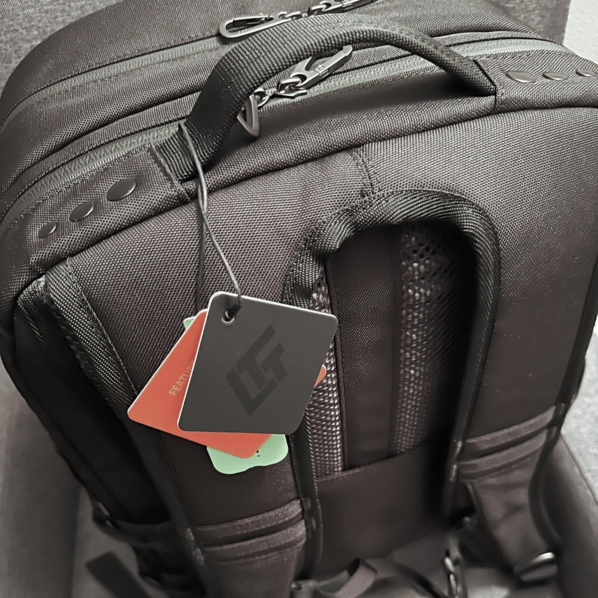 JNichs56's tweet photo. Might be the first person in WV with the LTT backpack 🤩 Can’t wait to try it out! @LinusTech / @linusgsebastian #LinusTechTips #LTTStore https://t.co/ju5cPMAUPL