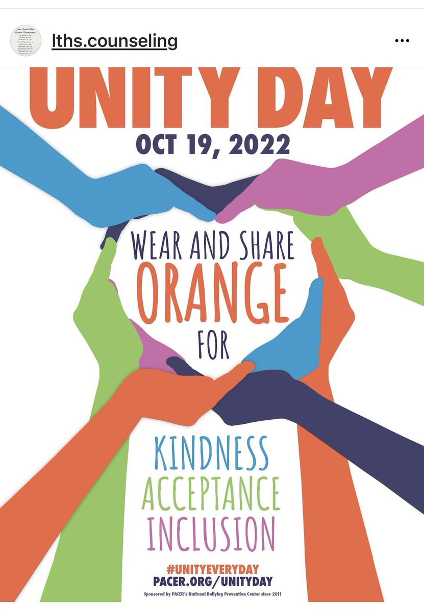Join us tomorrow and wear orange!!!!