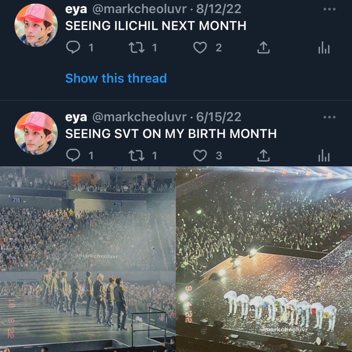 marklycheol's tweet photo. manifested and claimed ! user markcheoluvr saw markcheol this year ♡ https://t.co/jgPY8JLVPo