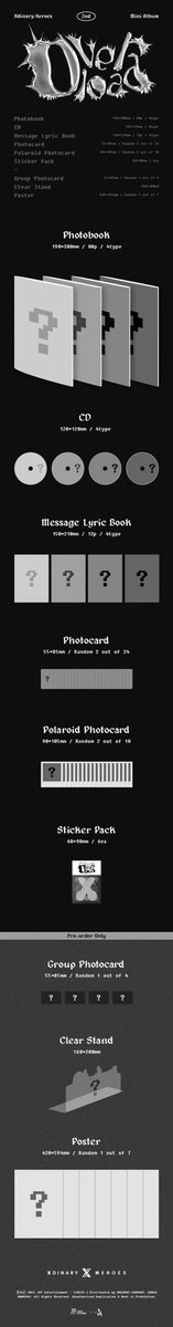 daesangdistrict's tweet photo. [PHGO] #PHGO | #DaesangDistrictGO
 
✨ #XdinaryHeroes - Mini Album Vol.2 [#Overload] (Random Ver.)

🌷Ktown: 650+LSF

DOP: 11/15
Cutoff: 11/3

To order: https://t.co/GtKxvzo7Wj

#XdinaryHeroes #Villains #Gunil #Jungsu #Gaon #Ode #JunHan #Jooyeon https://t.co/s0wTBrRNgV