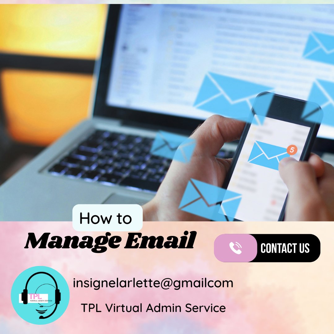 TPL_VAServices's tweet image. majority of people use their mobile devices to check and respond to their emails as a result of the rise of smartphones. 👨‍💻Contact us with Website:TPL Virtual Assistant Services: #TPLVirtualAdminServices #TPLVASph#TPLVirtualAssistant #emailhandling #VAservices