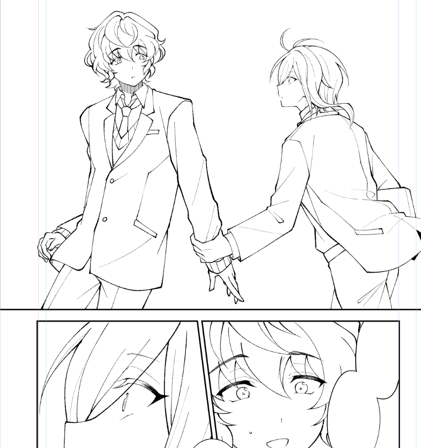 やっと夏つむっぽいコマが増えてきた
 #進捗ノート https://t.co/j4FqbD0umJ 